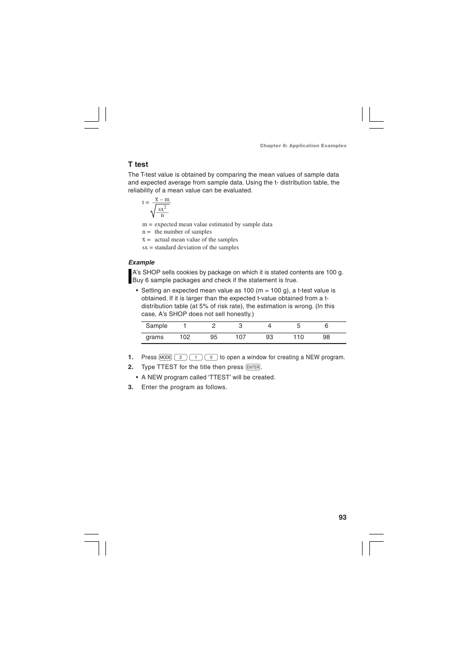 Sharp EL-5230 User Manual | Page 95 / 132