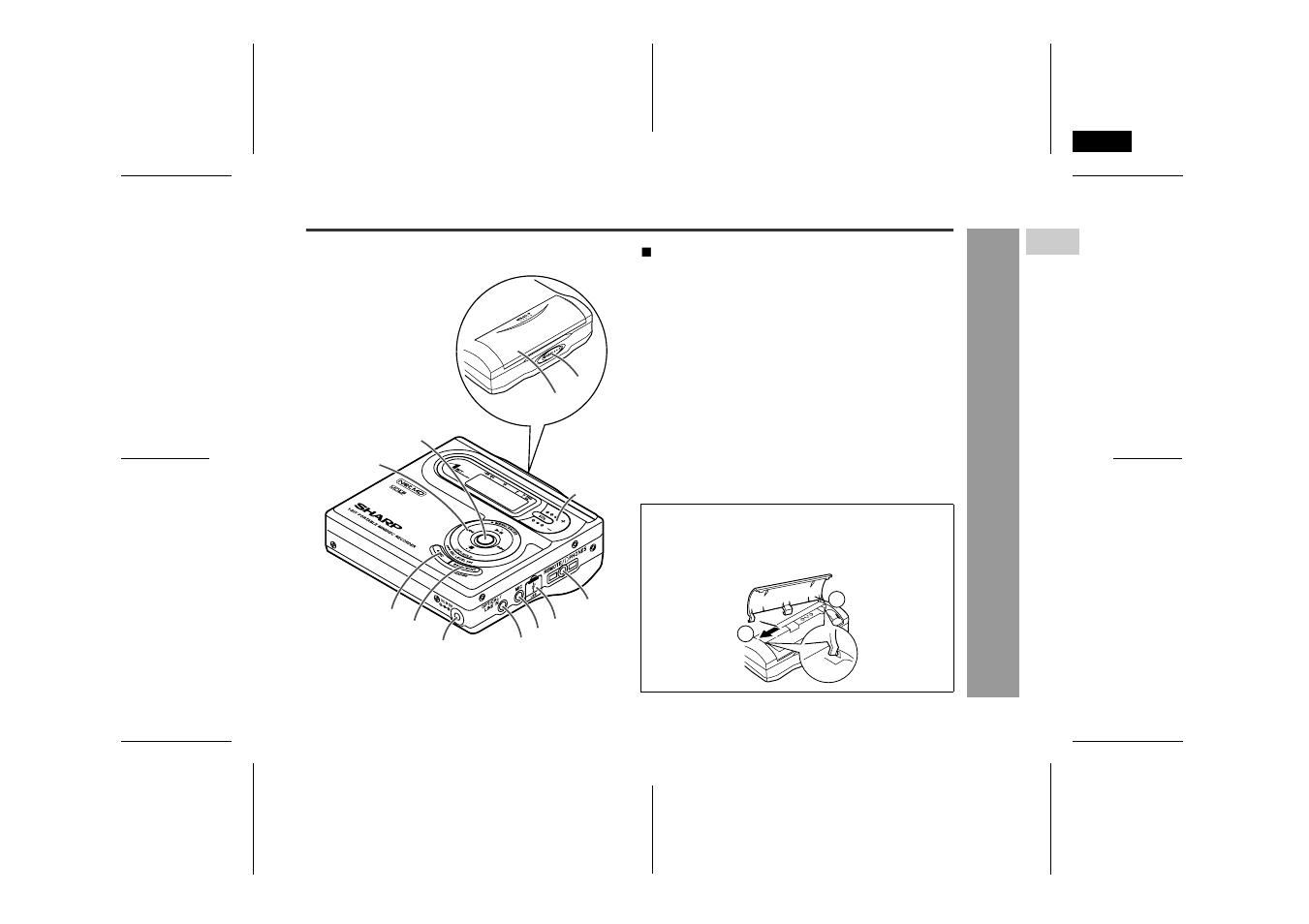 Names of controls and indicators | Sharp IM-DR420H User Manual | Page 7 / 60