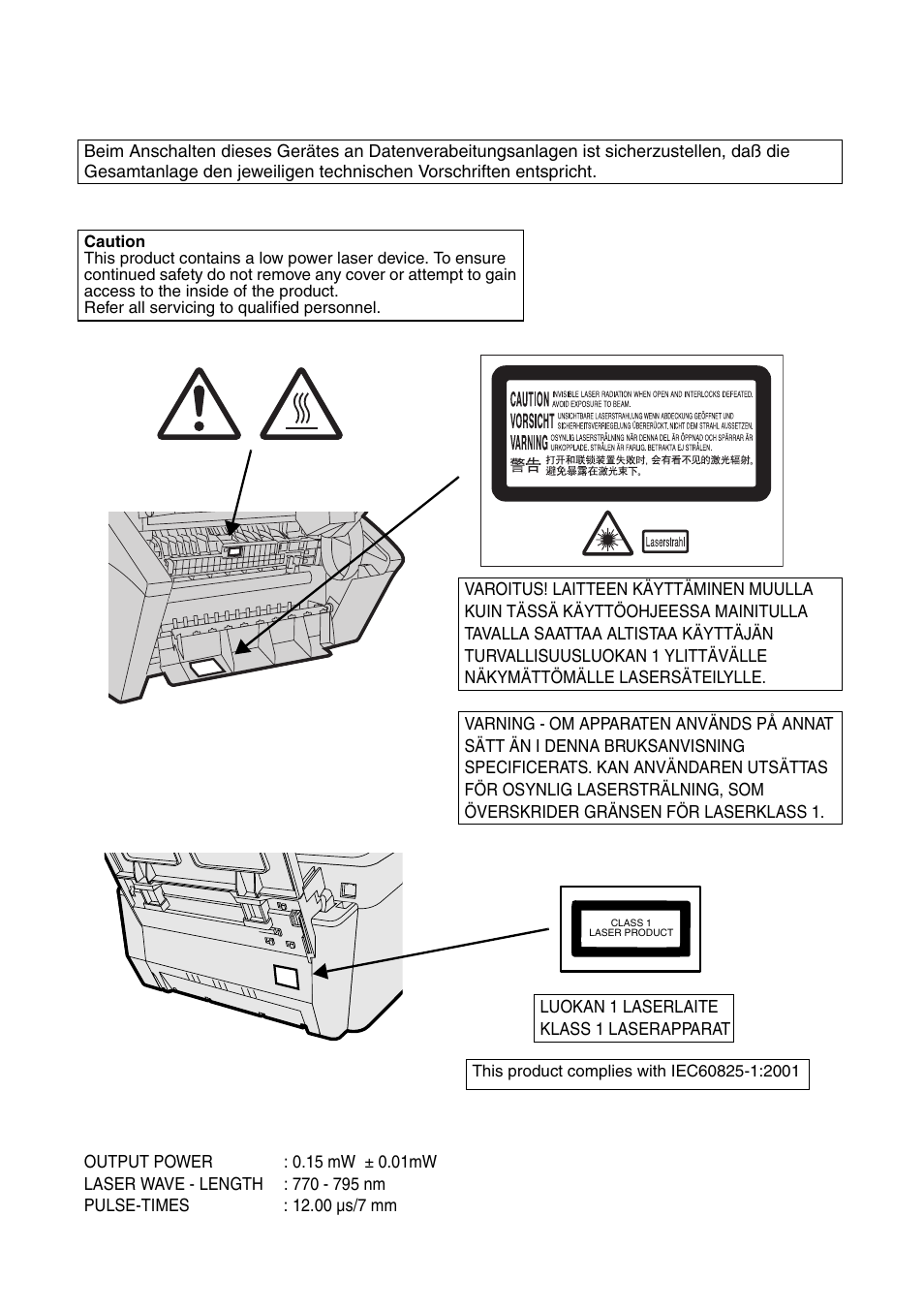 Sharp FO-IS115N User Manual | Page 164 / 165