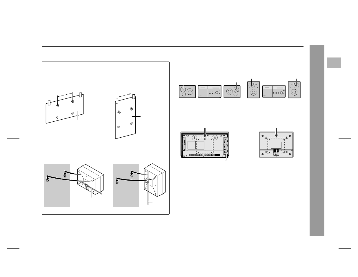 Prepar ation for us e, Installing speakers | Sharp SD-EX220 User Manual | Page 15 / 32