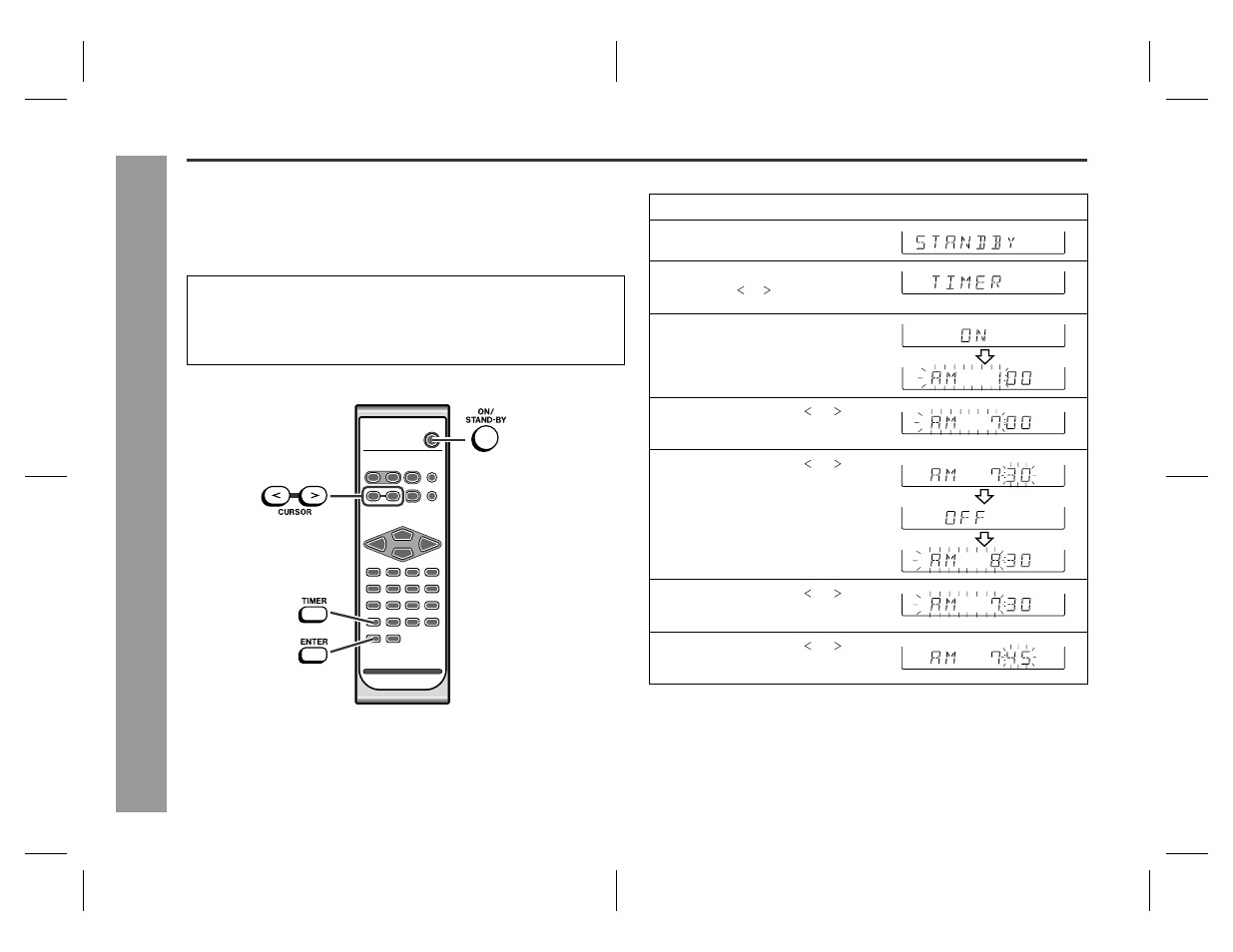 Timer and sleep operation, Advance d feature s | Sharp SD-EX220 User Manual | Page 24 / 32