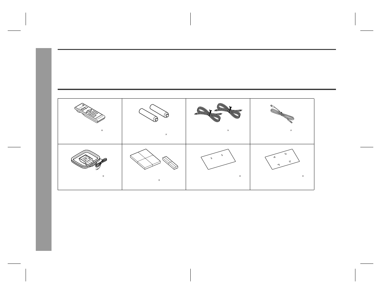 Introduction accessories, Genera l informa tion | Sharp SD-EX220 User Manual | Page 6 / 32