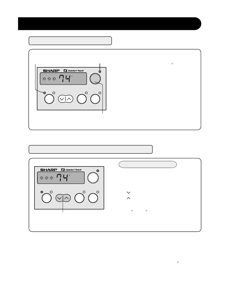 Cooling operation to change temperature setting, How to operate | Sharp AF-R55CX User Manual | Page 11 / 20