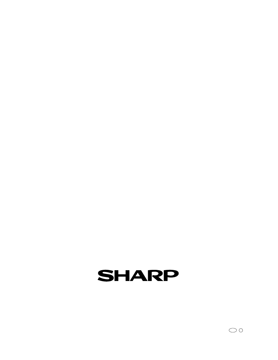 Sharp AF-R55CX User Manual | Page 20 / 20