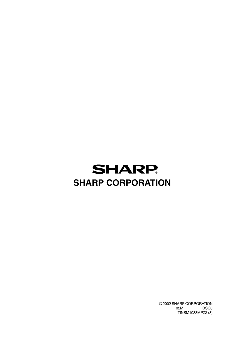 Sharp corporation | Sharp LL-T1820-B User Manual | Page 164 / 164