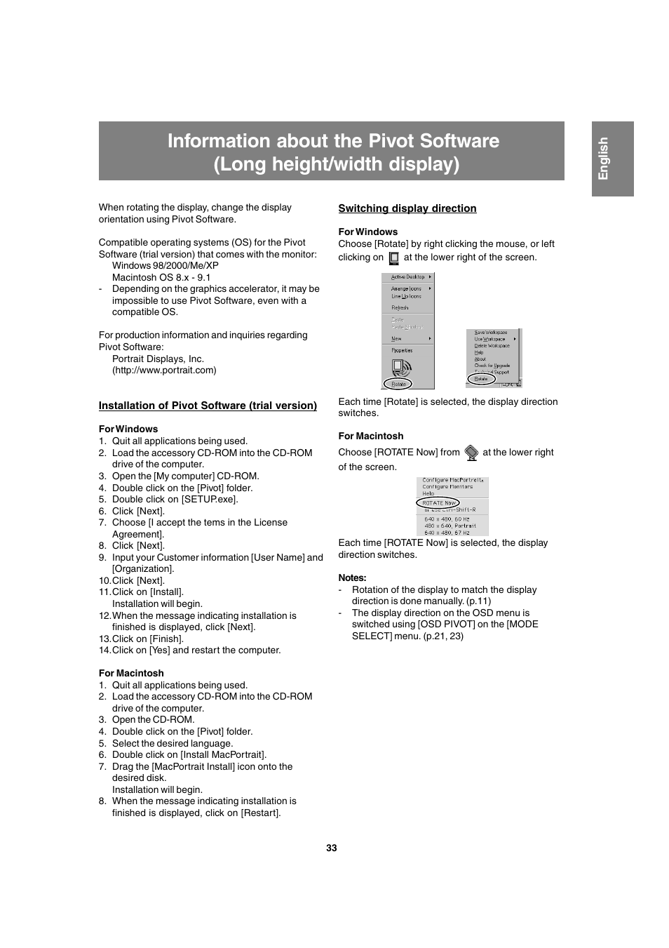 Sharp LL-T1820-B User Manual | Page 33 / 164