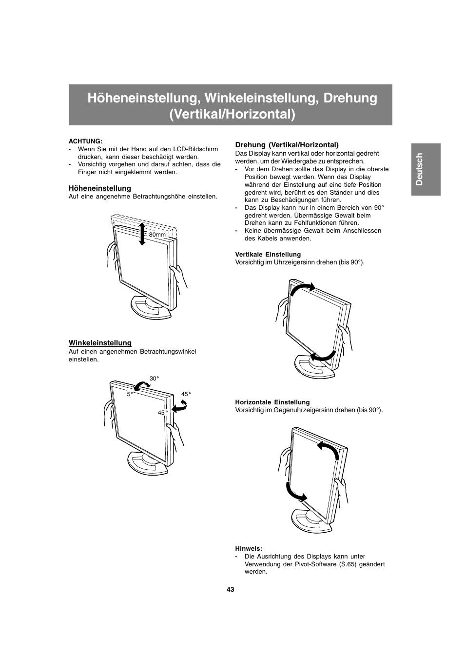 Sharp LL-T1820-B User Manual | Page 43 / 164