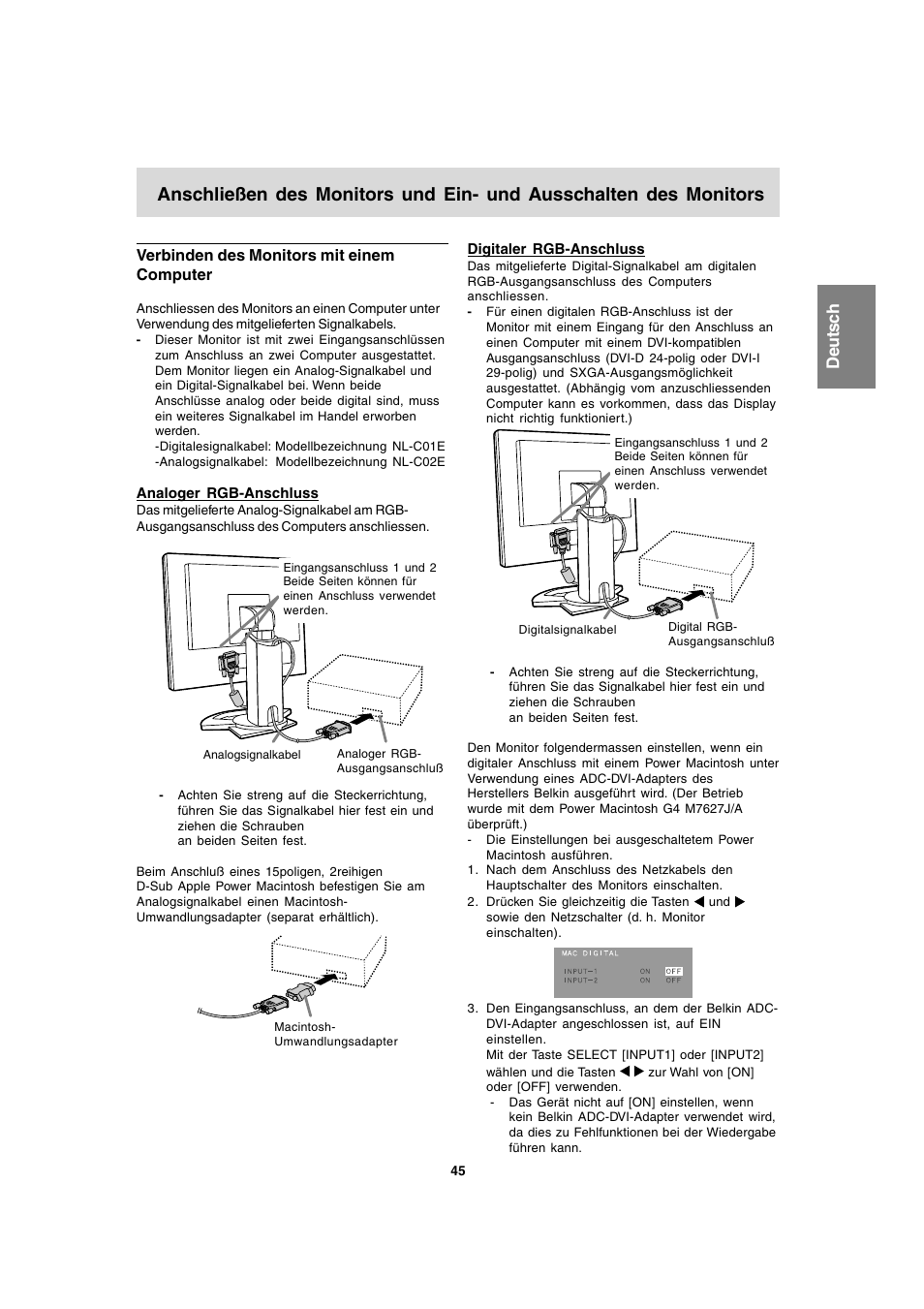 Sharp LL-T1820-B User Manual | Page 45 / 164