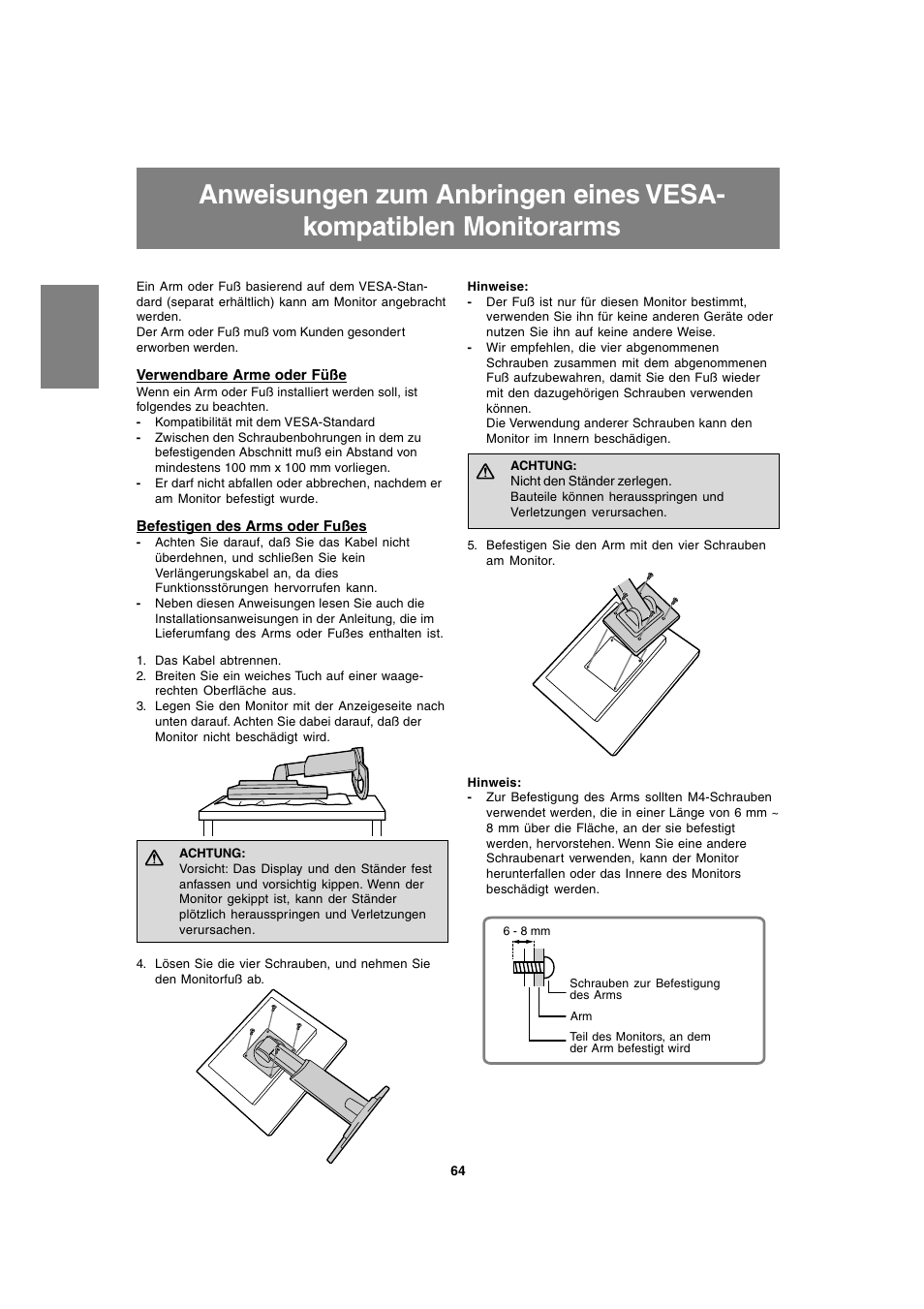 Sharp LL-T1820-B User Manual | Page 64 / 164