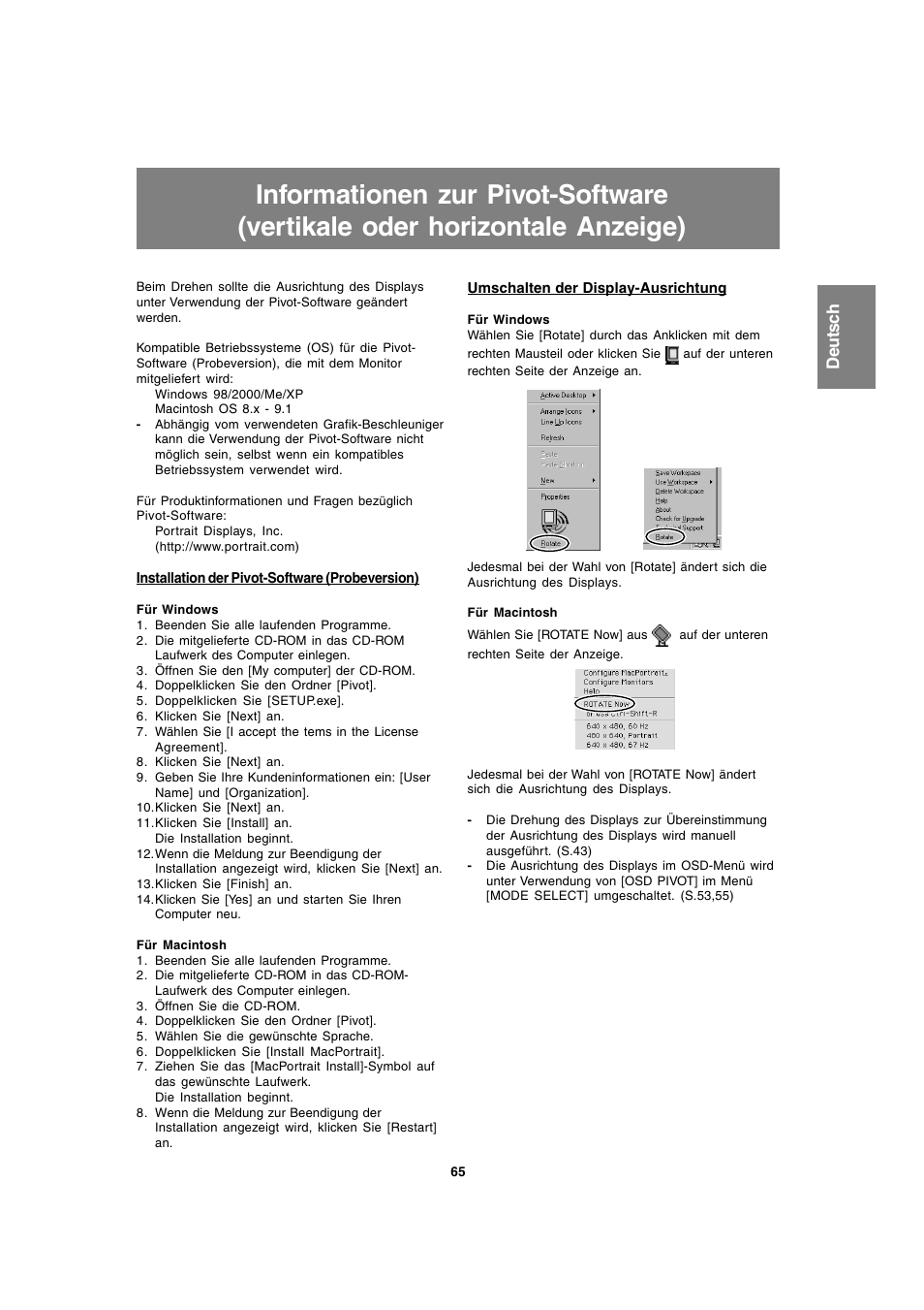 Sharp LL-T1820-B User Manual | Page 65 / 164