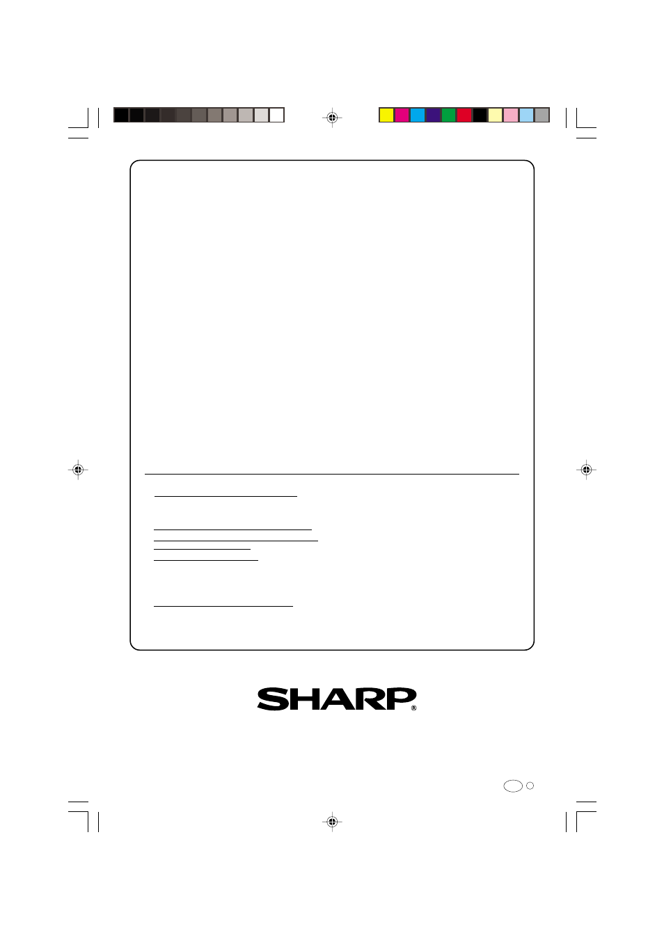 Garantia limitada | Sharp EC-S5170 User Manual | Page 24 / 24