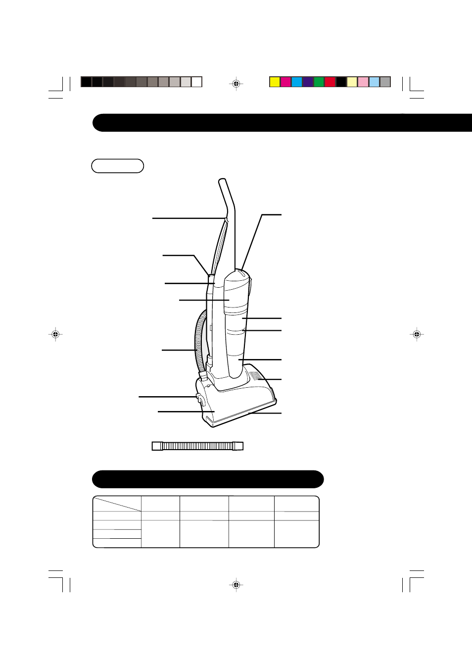 Parts identification, Specifications, Parts identification specifications | 4rear, Front | Sharp EC-S5170 User Manual | Page 4 / 24