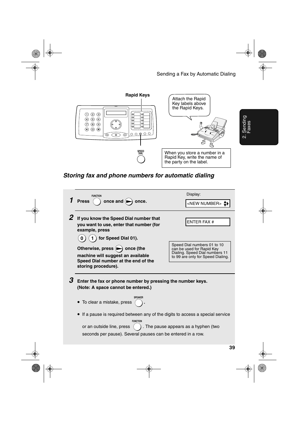 Sharp FO-3150 User Manual | Page 41 / 124