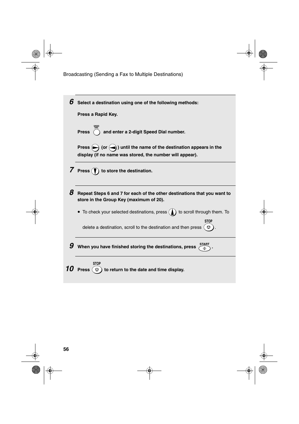 Sharp FO-3150 User Manual | Page 58 / 124