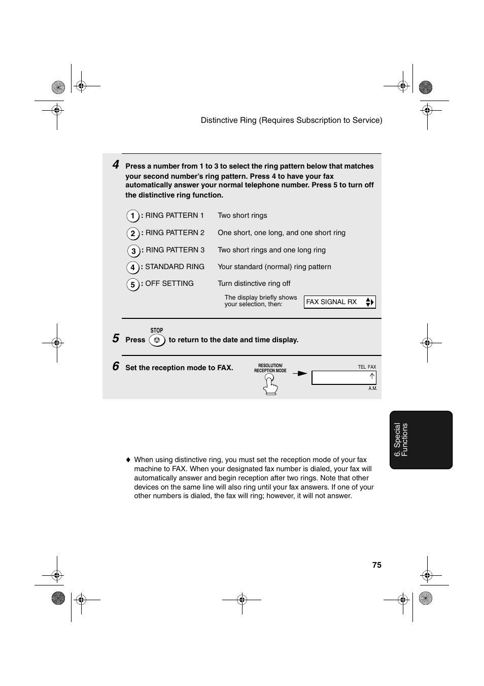 Sharp FO-3150 User Manual | Page 77 / 124