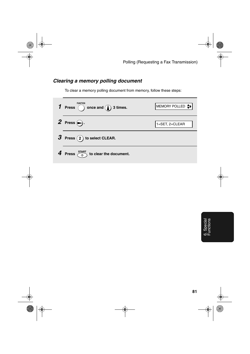 Sharp FO-3150 User Manual | Page 83 / 124