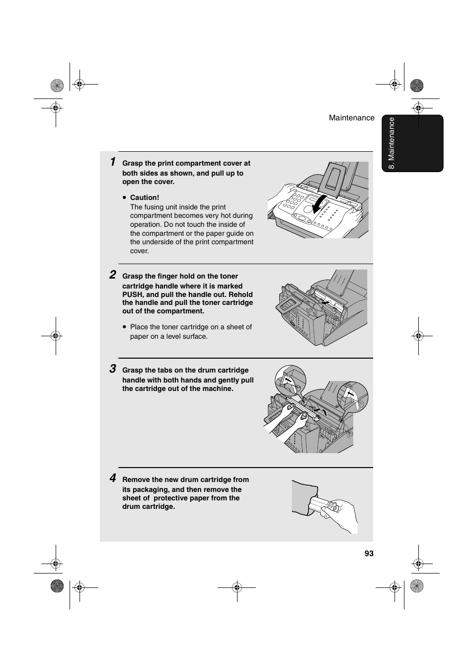 Sharp FO-3150 User Manual | Page 95 / 124