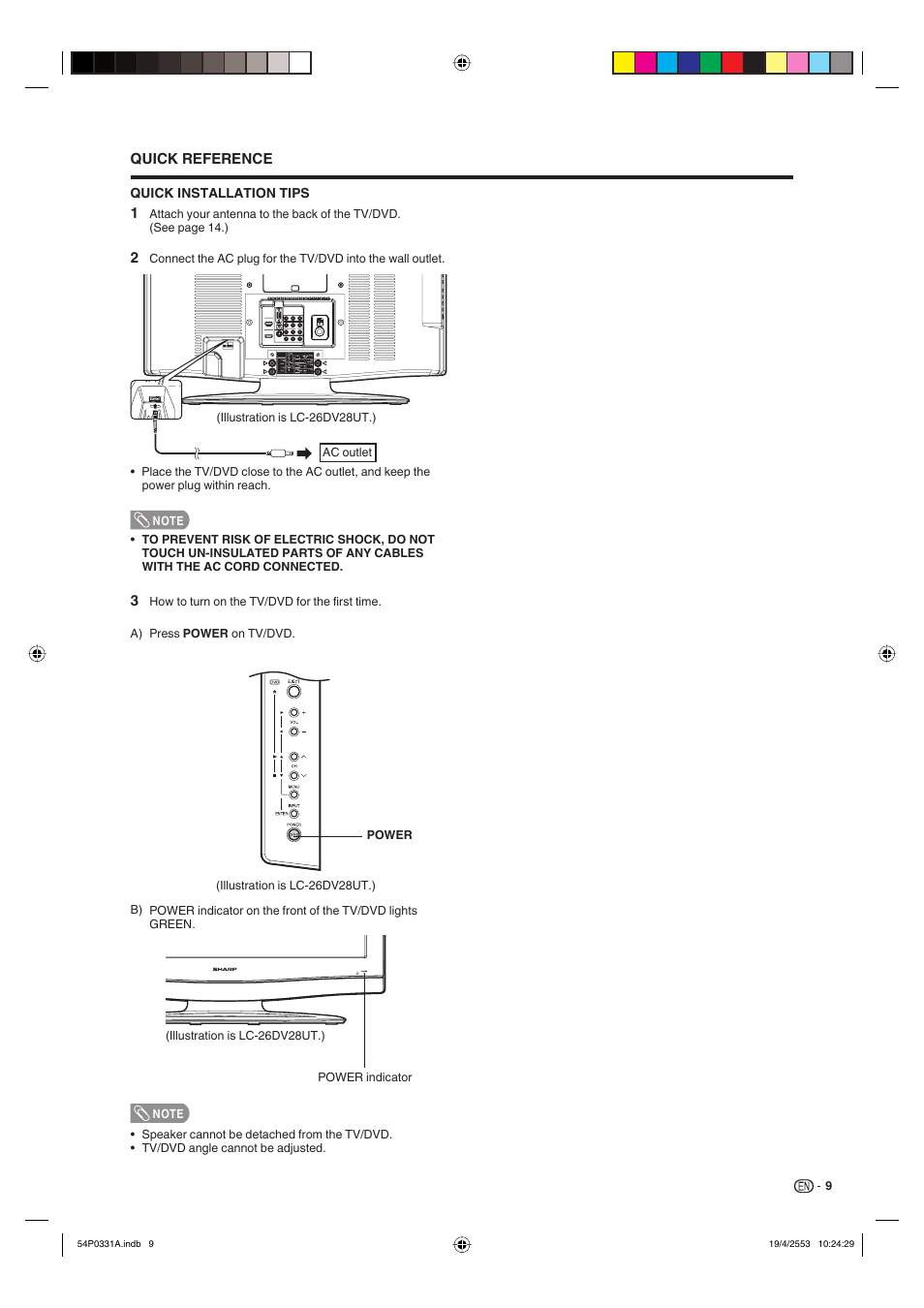 Sharp AQUOS LC-32DV28UT User Manual | Page 11 / 43