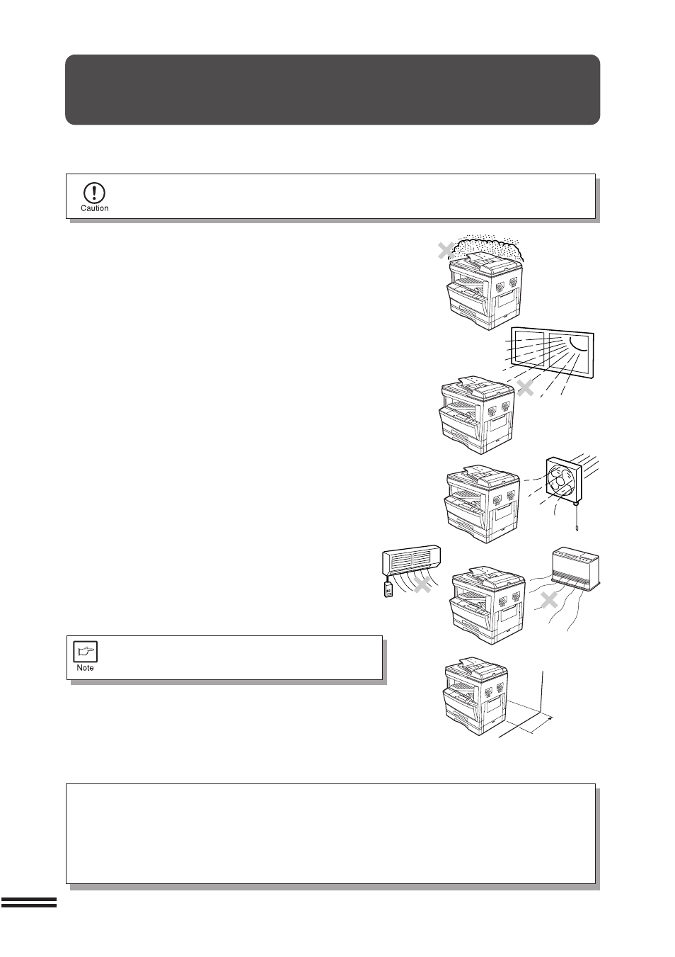 Copier installation | Sharp AR-207 User Manual | Page 10 / 84