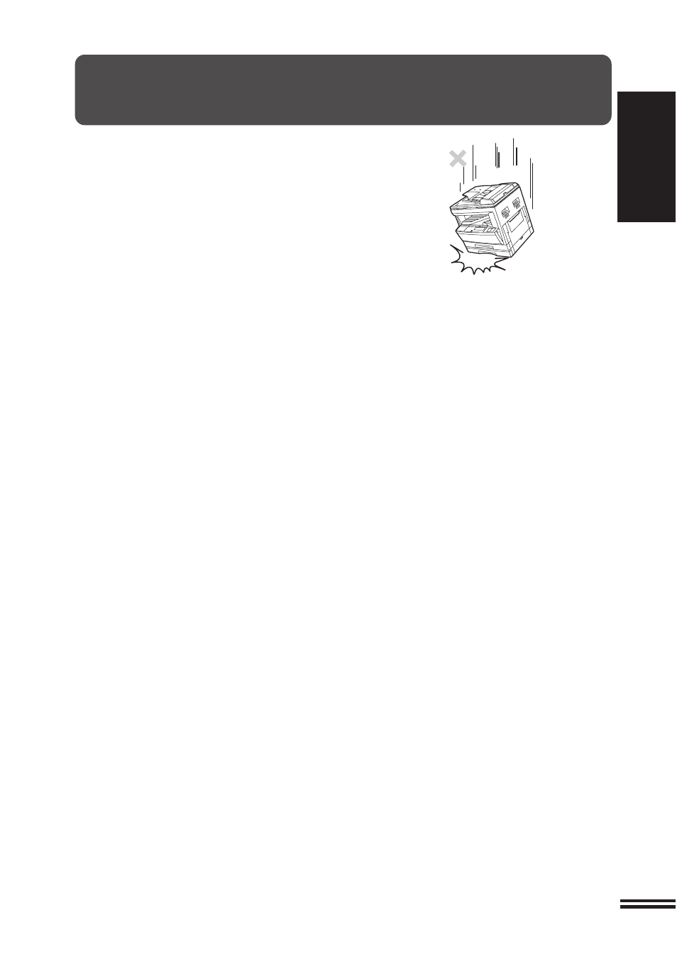 Cautions on handling | Sharp AR-207 User Manual | Page 11 / 84