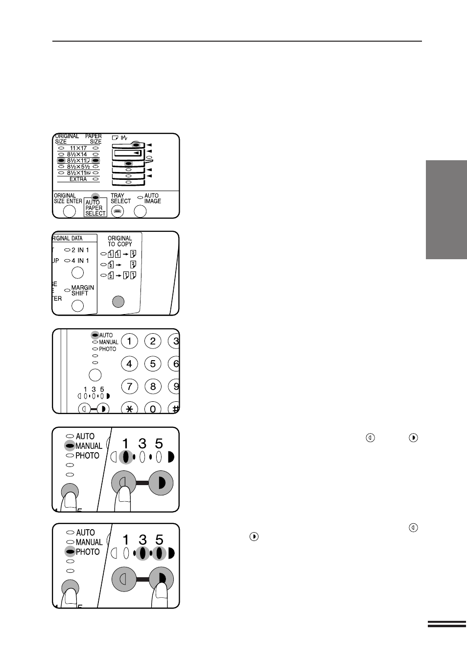 Normal copying | Sharp AR-207 User Manual | Page 17 / 84