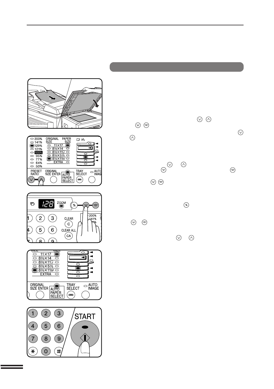 Reduction/enlargement/zoom, Manual | Sharp AR-207 User Manual | Page 26 / 84