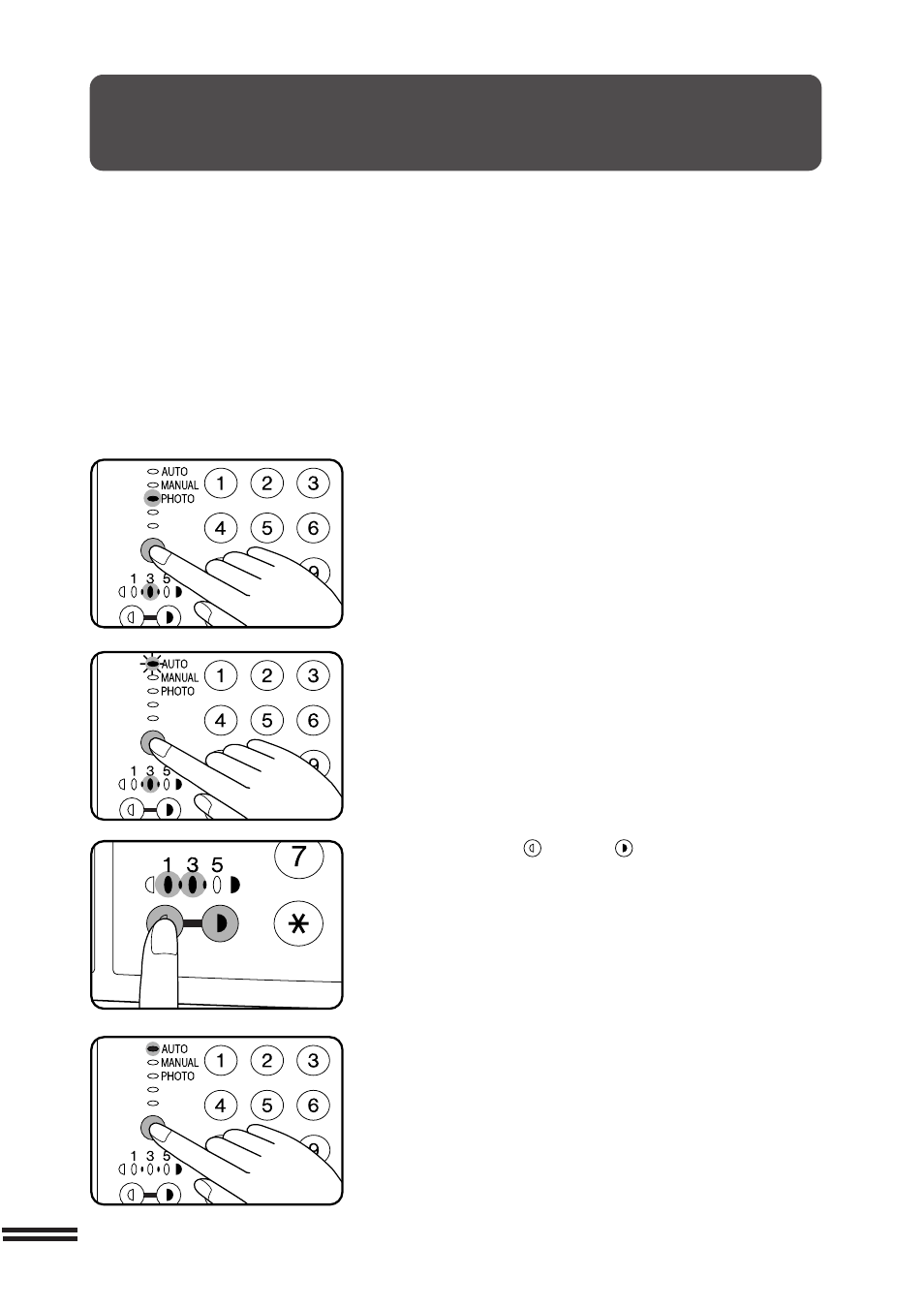 Automatic exposure adjustment | Sharp AR-207 User Manual | Page 32 / 84