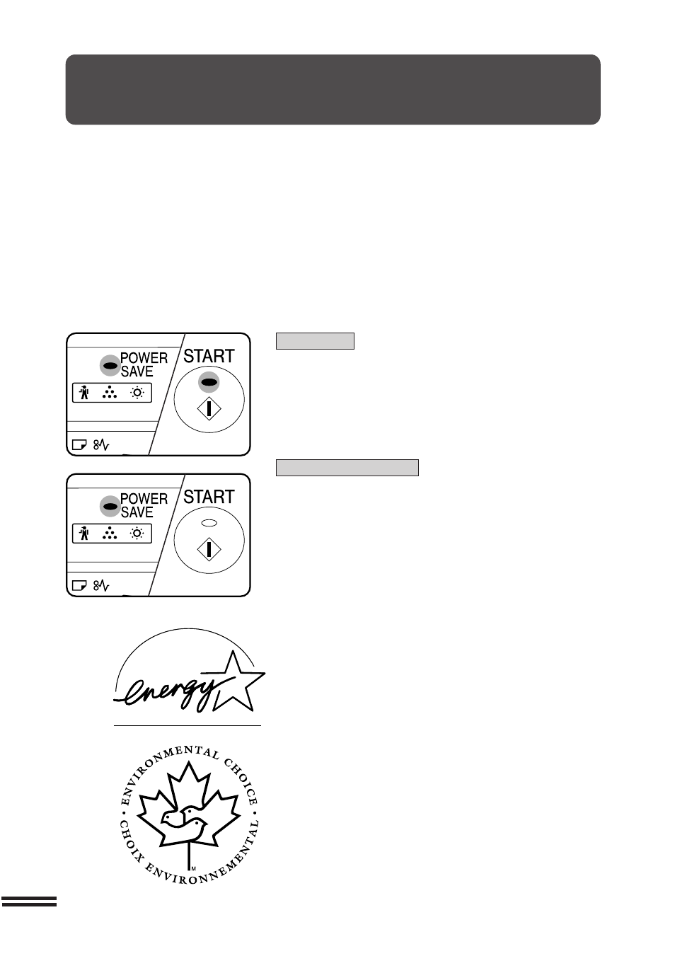 Power save modes | Sharp AR-207 User Manual | Page 60 / 84