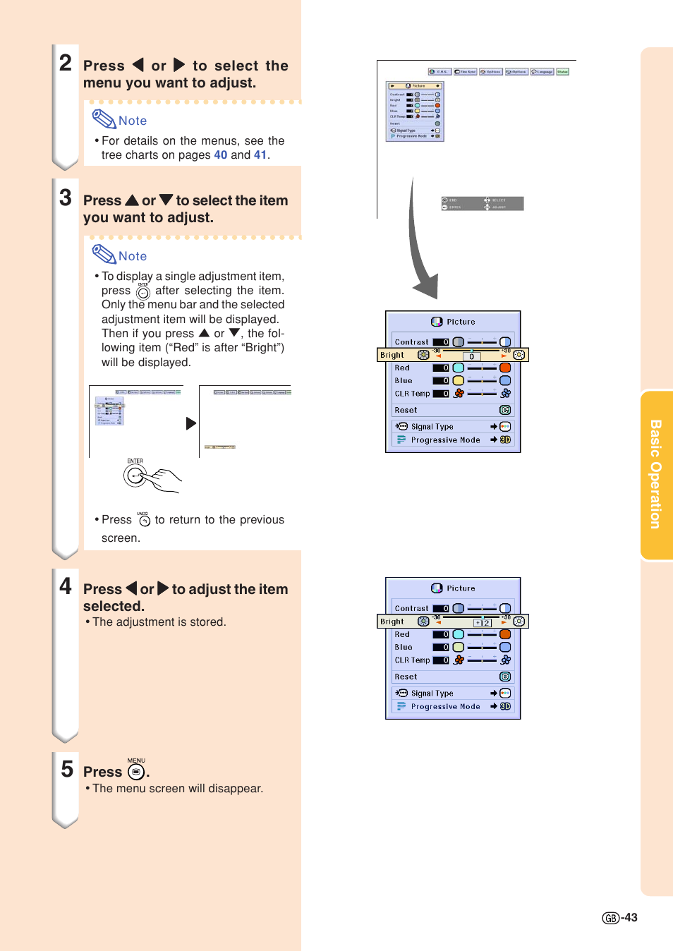 Sharp XG-C58X User Manual | Page 47 / 105