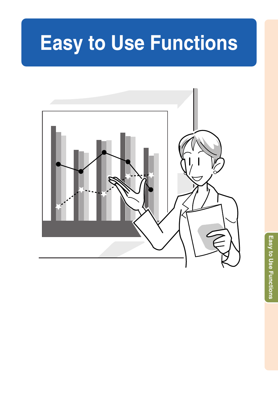 Easy to use functions | Sharp XG-C58X User Manual | Page 55 / 105