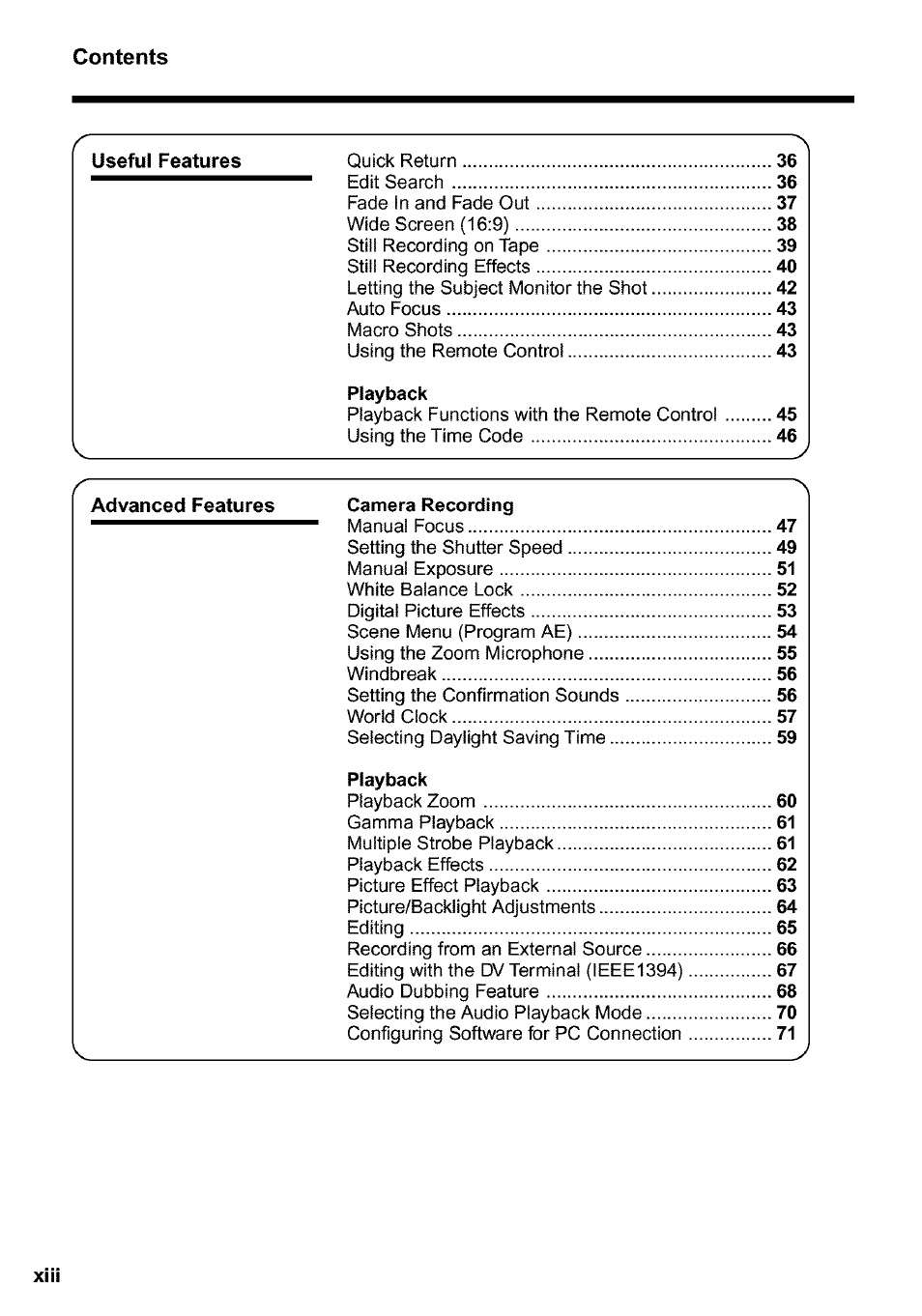 Sharp VIEWCAM VL-WD650U User Manual | Page 14 / 120