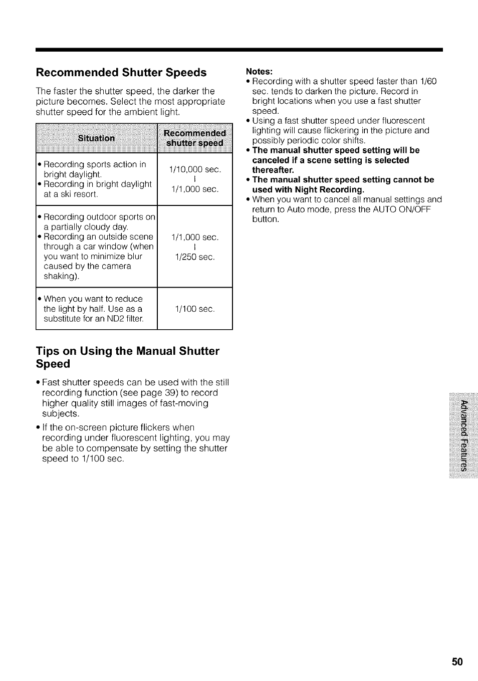 Notes | Sharp VIEWCAM VL-WD650U User Manual | Page 65 / 120