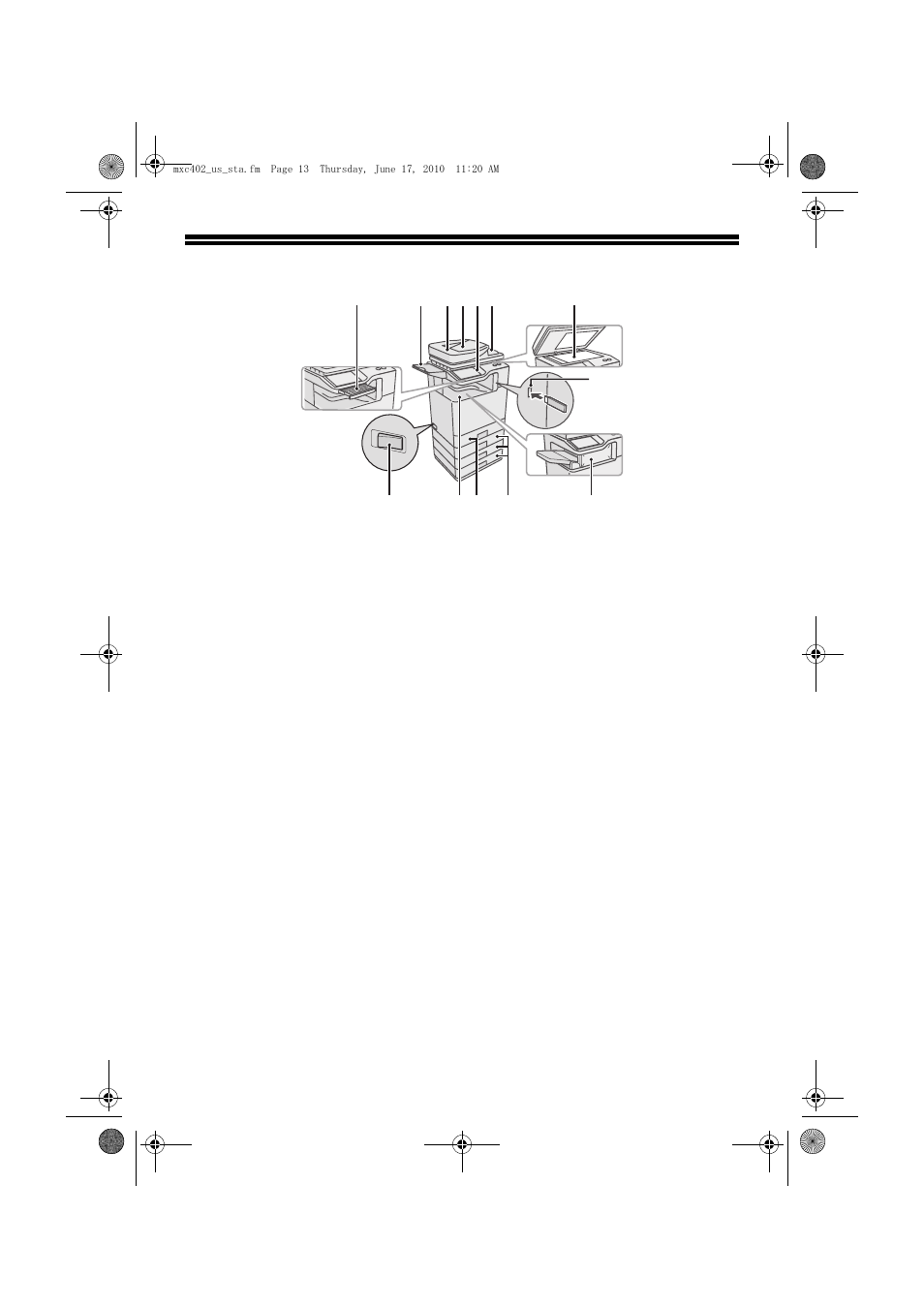 Part names and functions | Sharp TINSE4796FCZZ User Manual | Page 15 / 58