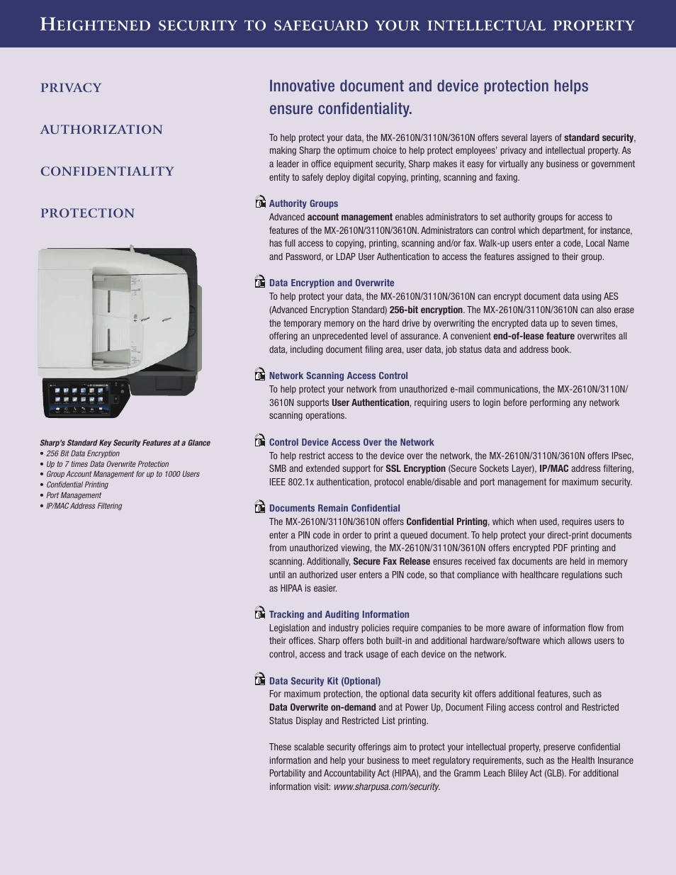 Sharp MX-2610N User Manual | Page 10 / 12