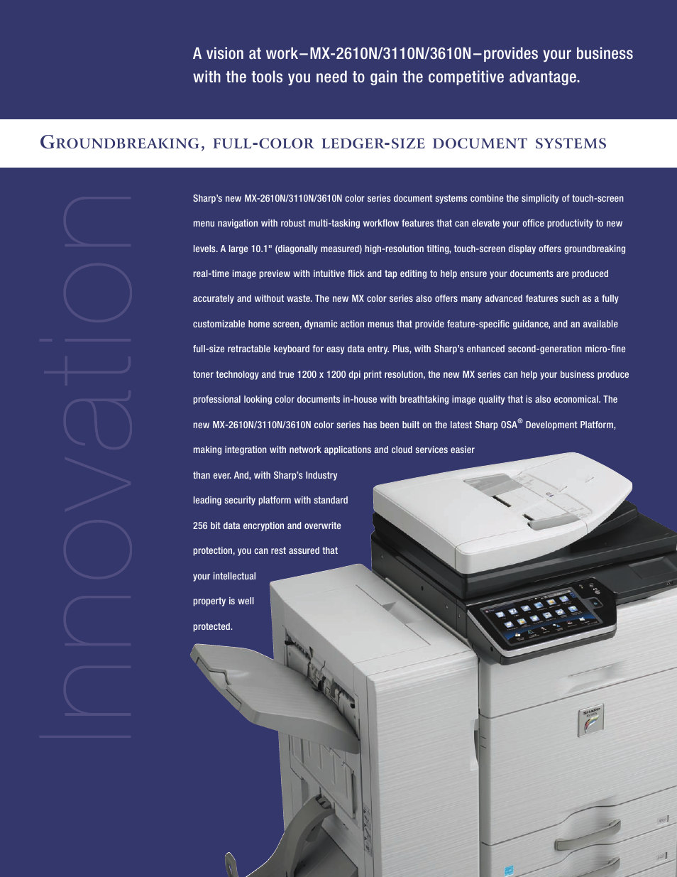 Sharp MX-2610N User Manual | Page 2 / 12