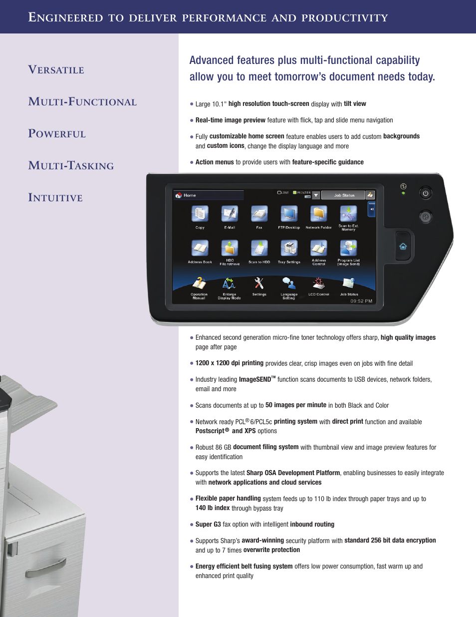 Sharp MX-2610N User Manual | Page 3 / 12