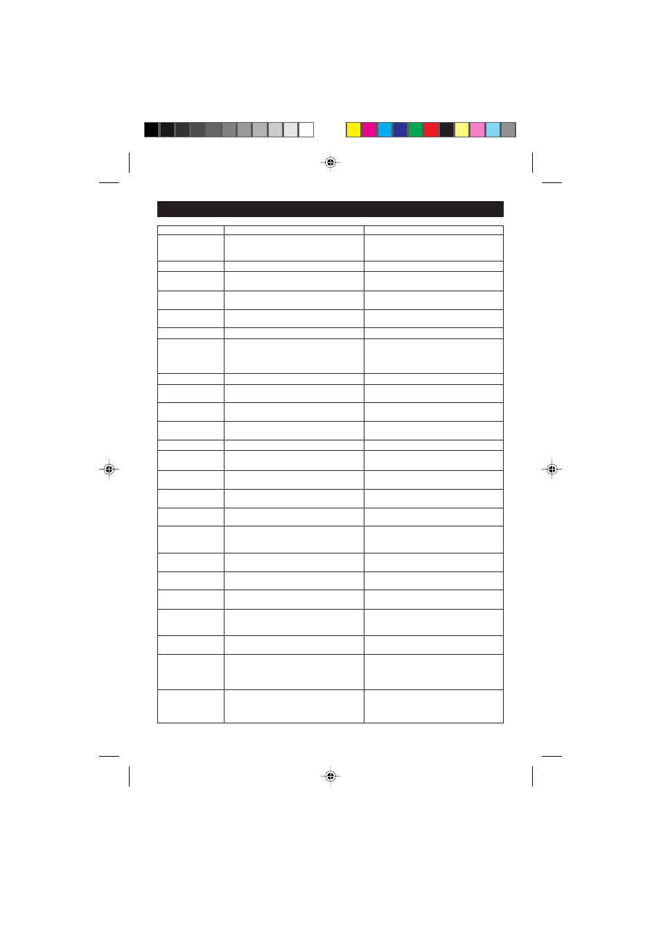 Error messages | Sharp MD-MT16H User Manual | Page 41 / 44