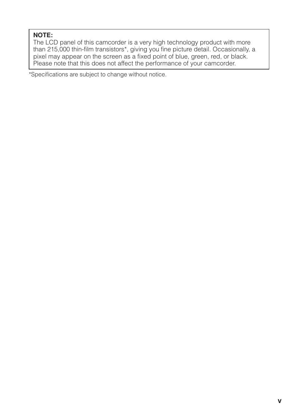 Sharp VL Z 1 H User Manual | Page 5 / 88