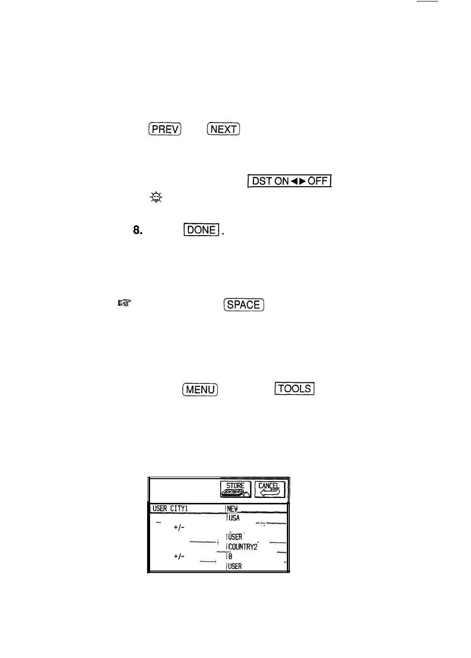 Touch adding a user’s city 1 | Sharp IQ-8900 User Manual | Page 187 / 322