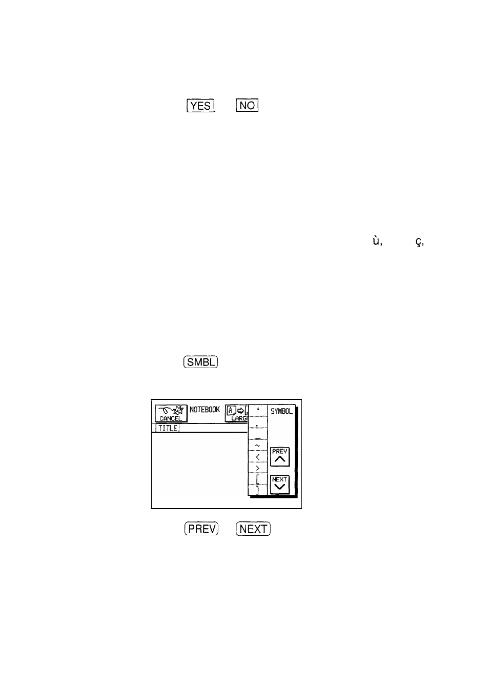 Special characters | Sharp IQ-8900 User Manual | Page 217 / 322