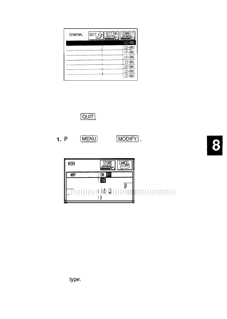 On q | Sharp IQ-8900 User Manual | Page 256 / 322