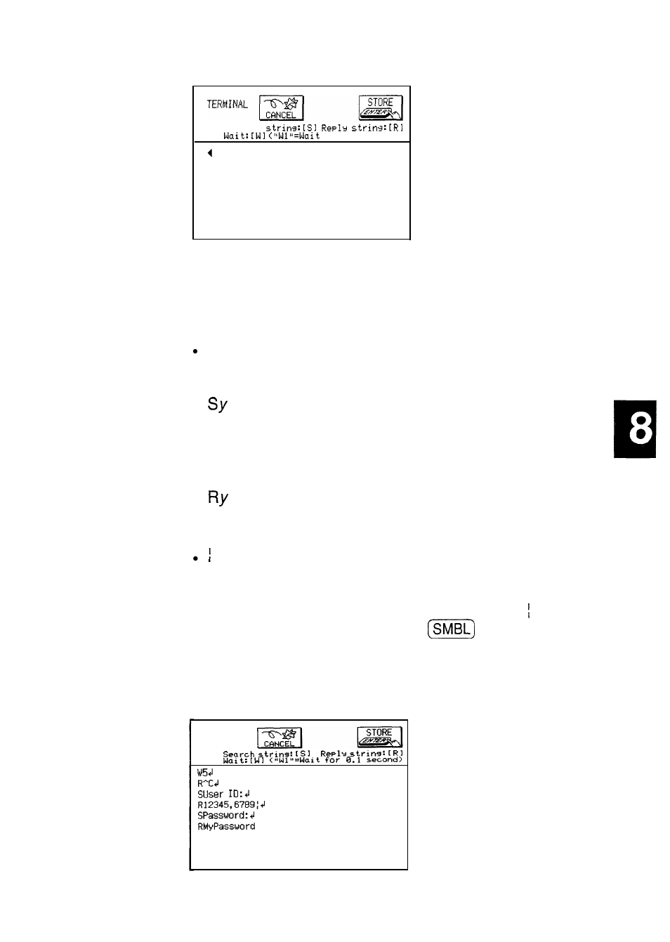 Wait | Sharp IQ-8900 User Manual | Page 270 / 322