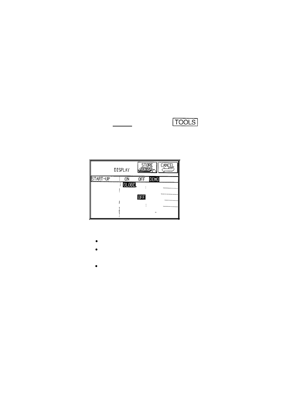 The start-up display, Start-up | Sharp IQ-8900 User Manual | Page 281 / 322