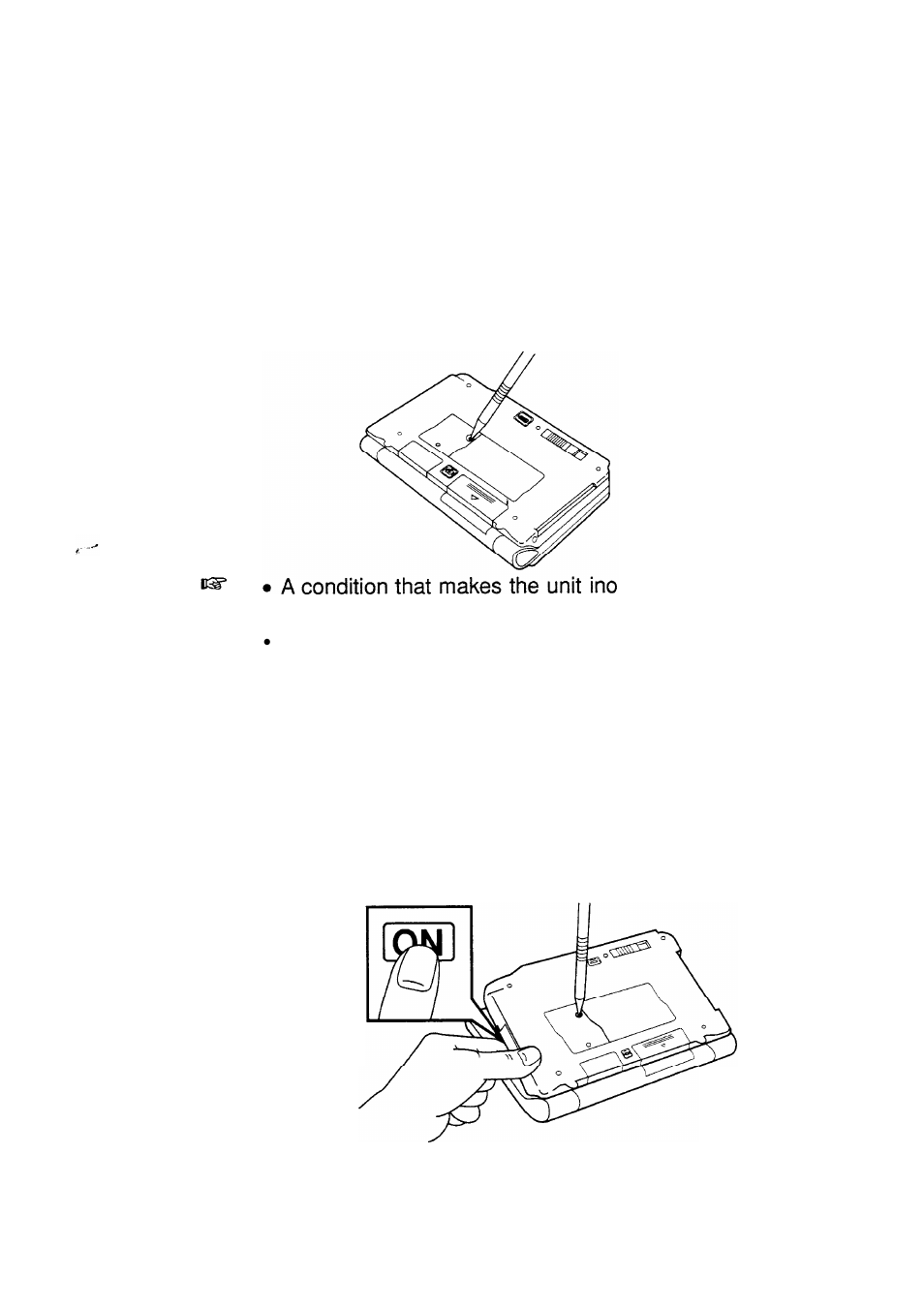 C. resetting the unit | Sharp IQ-8900 User Manual | Page 300 / 322