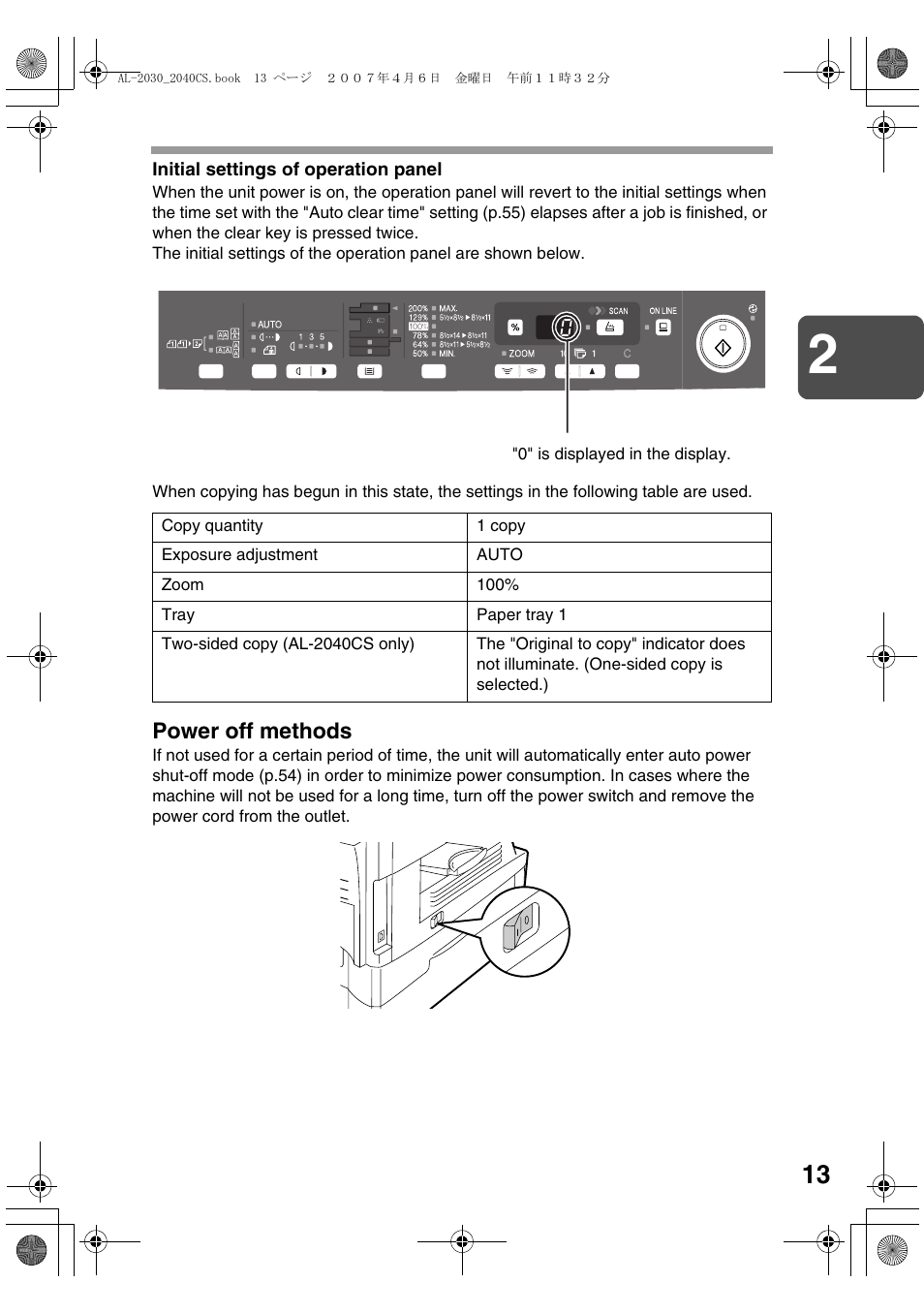 Sharp AL-2030 User Manual | Page 15 / 92