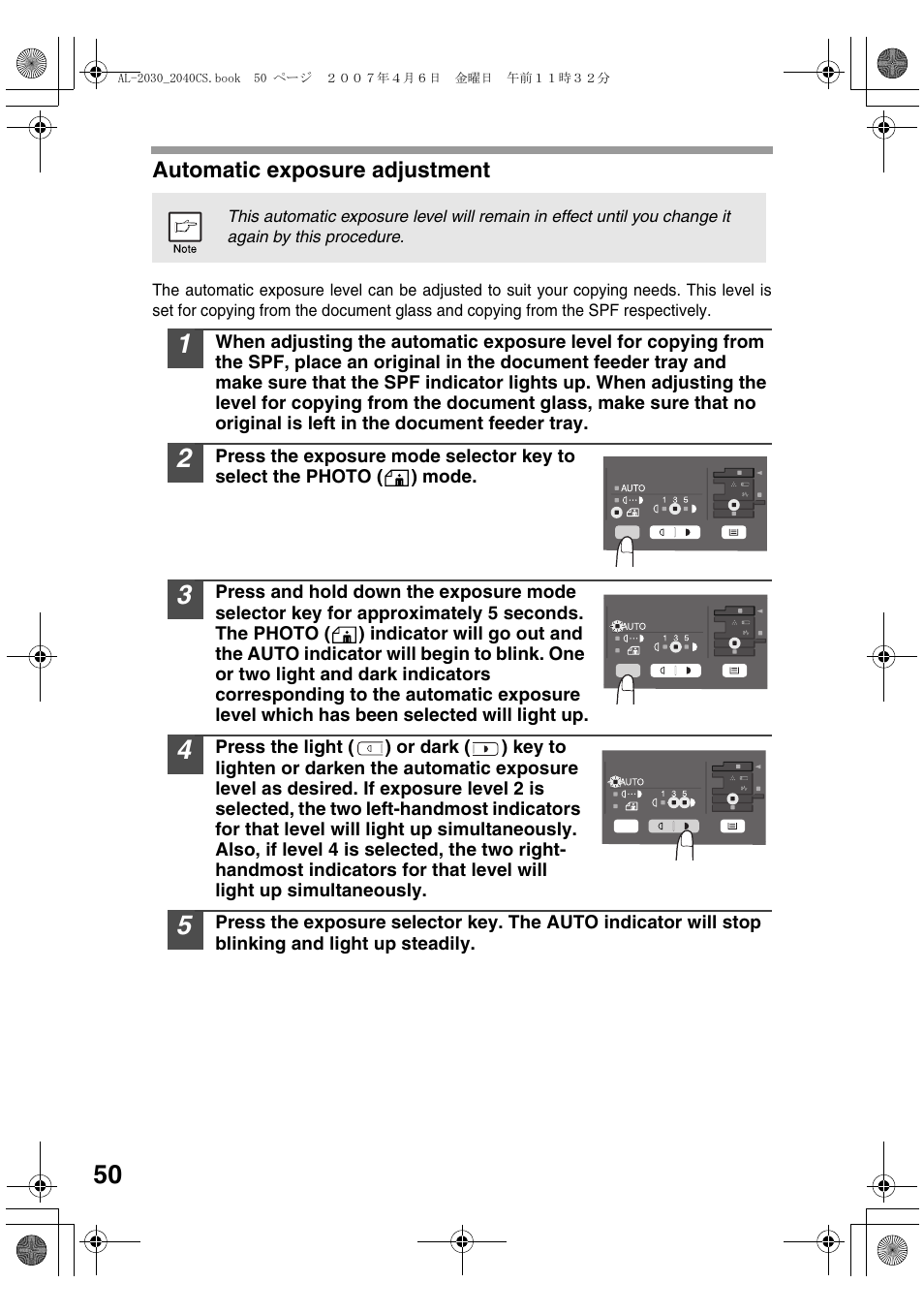 Sharp AL-2030 User Manual | Page 52 / 92