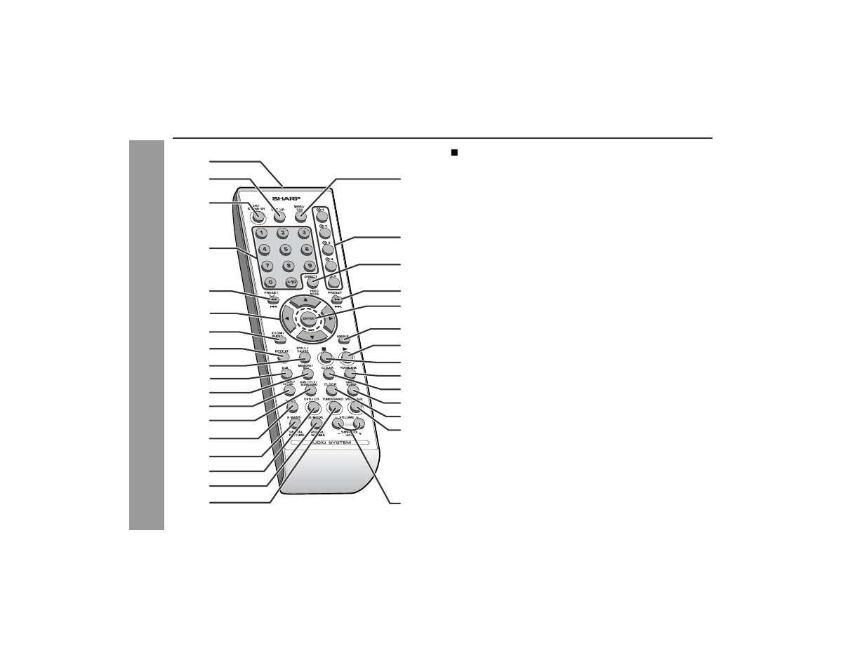 Sharp XL-DV60 User Manual | Page 10 / 56