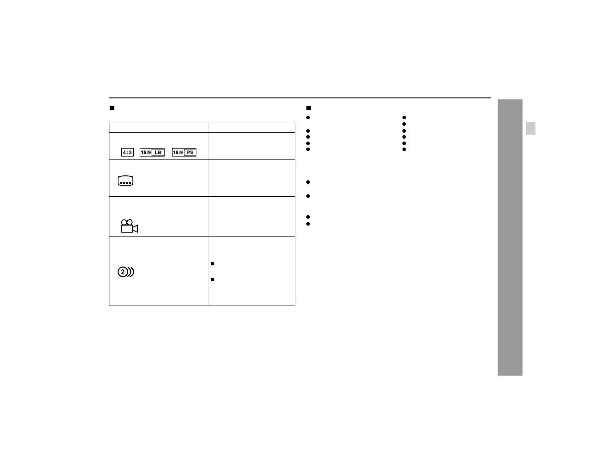 Ge neral inf orm ation | Sharp XL-DV60 User Manual | Page 13 / 56