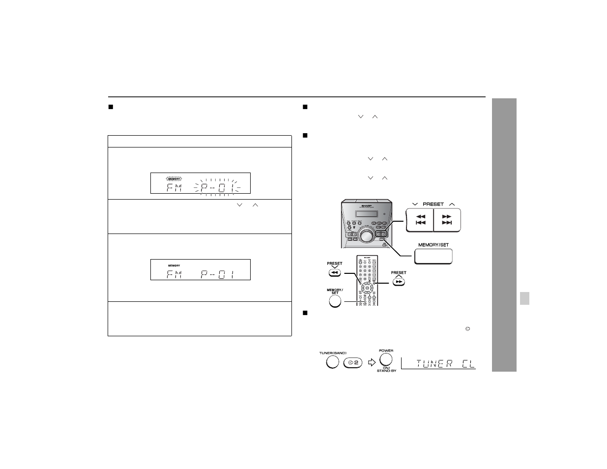 Radio | Sharp XL-DV60 User Manual | Page 41 / 56