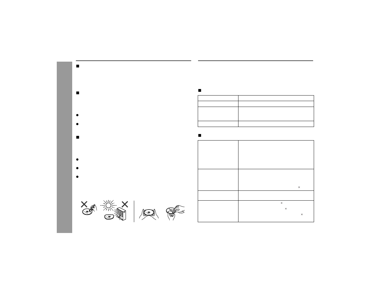 Maintenance, Specifications, Re fe re nces | Sharp XL-DV60 User Manual | Page 54 / 56